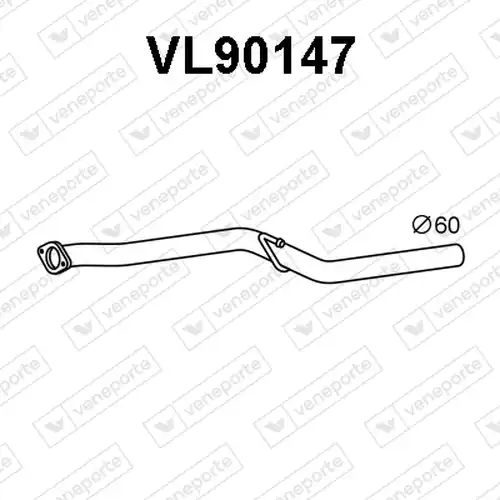 изпускателна тръба VENEPORTE VL90147