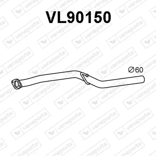 изпускателна тръба VENEPORTE VL90150