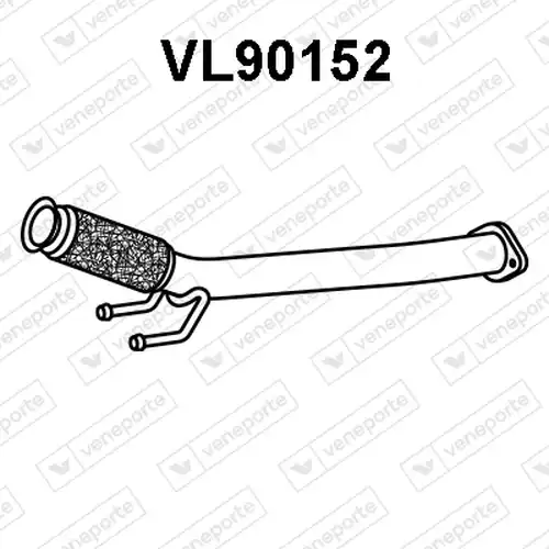 изпускателна тръба VENEPORTE VL90152