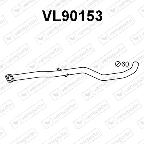 изпускателна тръба VENEPORTE VL90153