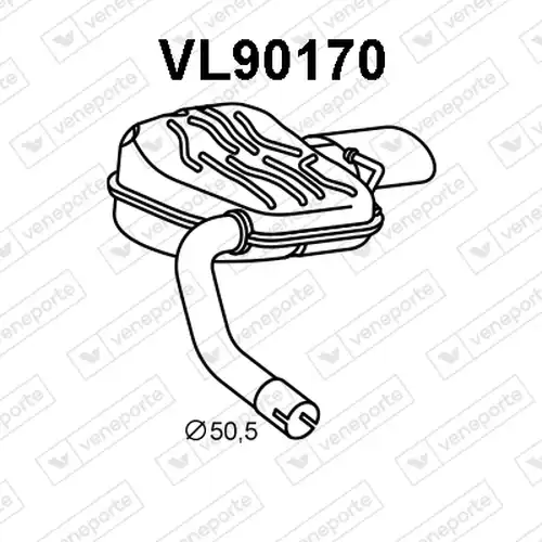 крайно гърне VENEPORTE VL90170