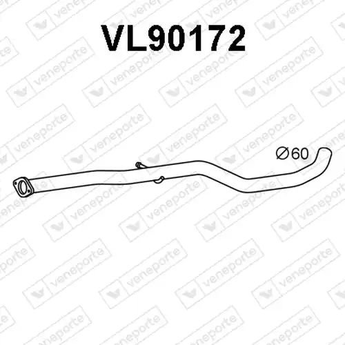 изпускателна тръба VENEPORTE VL90172