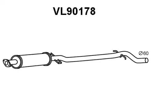 предно гърне VENEPORTE VL90178