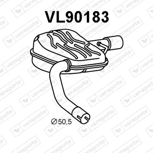 крайно гърне VENEPORTE VL90183