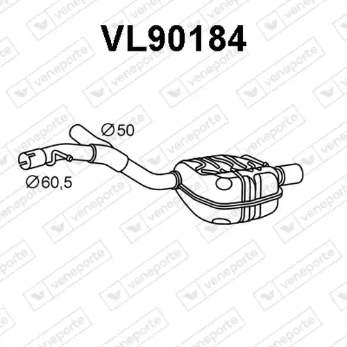 крайно гърне VENEPORTE VL90184