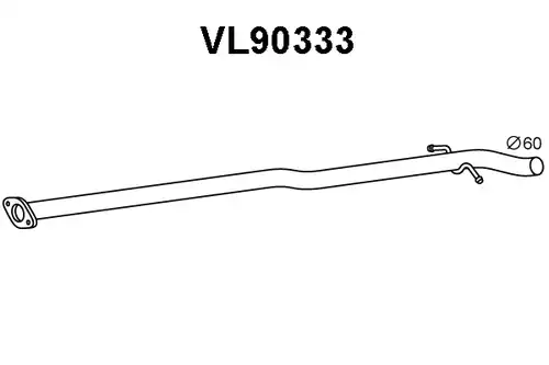 изпускателна тръба VENEPORTE VL90333