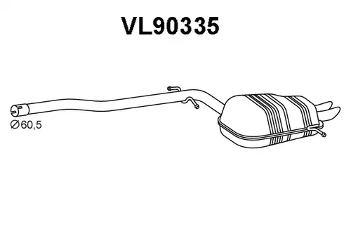 крайно гърне VENEPORTE VL90335