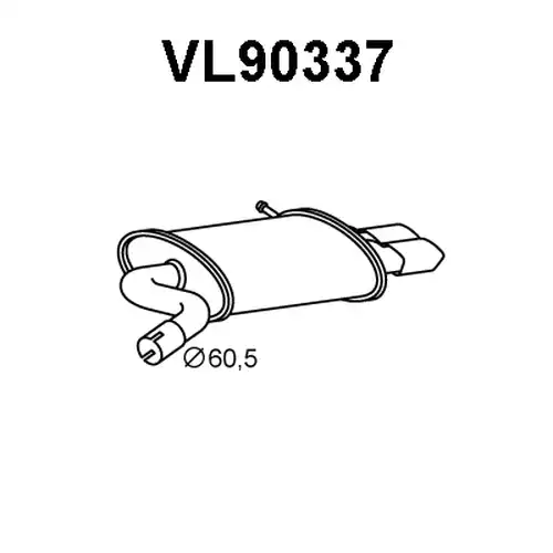 крайно гърне VENEPORTE VL90337