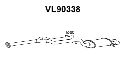 крайно гърне VENEPORTE VL90338