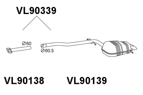 крайно гърне VENEPORTE VL90339