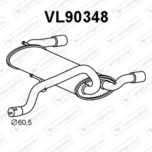 крайно гърне VENEPORTE VL90348