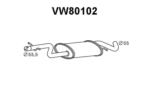 предно гърне VENEPORTE VW80102