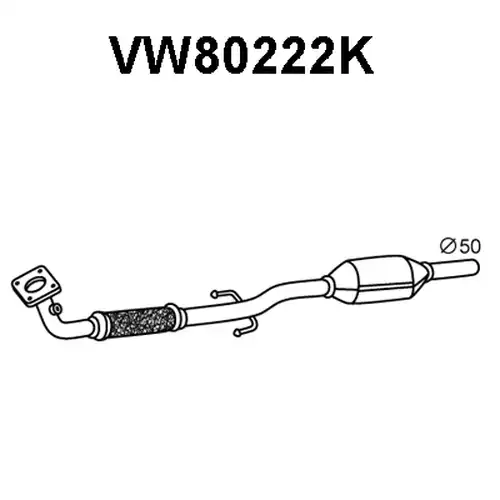 катализатор VENEPORTE VW80222K