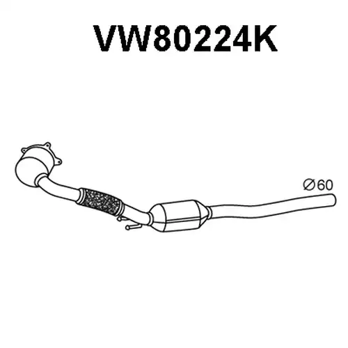 катализатор VENEPORTE VW80224K