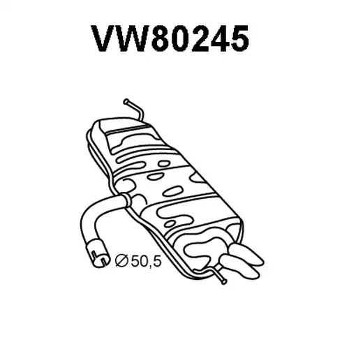 крайно гърне VENEPORTE VW80245