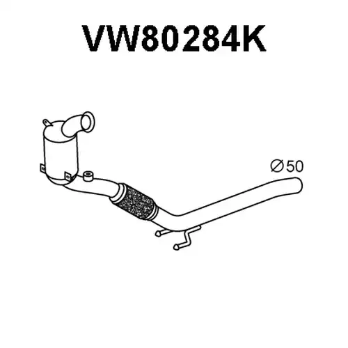 катализатор VENEPORTE VW80284K