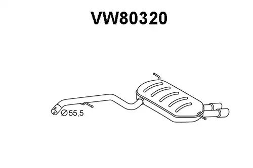 крайно гърне VENEPORTE VW80320