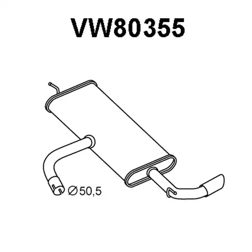 крайно гърне VENEPORTE VW80355