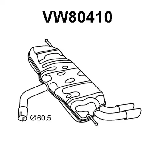 крайно гърне VENEPORTE VW80410