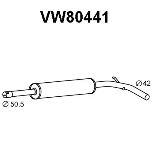 предно гърне VENEPORTE VW80441