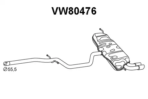 крайно гърне VENEPORTE VW80476