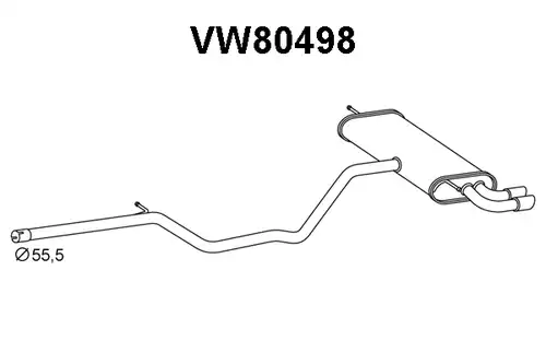 крайно гърне VENEPORTE VW80498