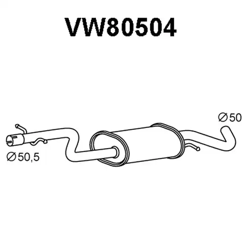 предно гърне VENEPORTE VW80504