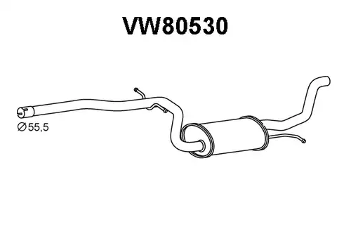 крайно гърне VENEPORTE VW80530