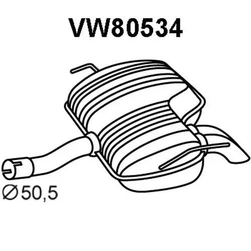 крайно гърне VENEPORTE VW80534