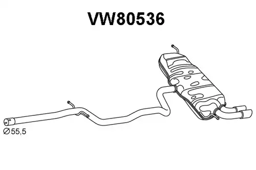 крайно гърне VENEPORTE VW80536