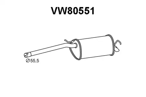 крайно гърне VENEPORTE VW80551