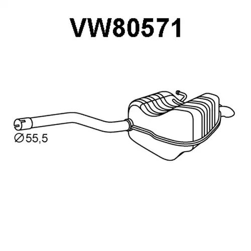 крайно гърне VENEPORTE VW80571