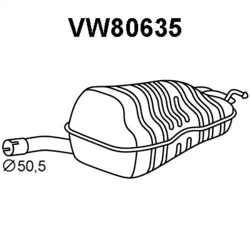 крайно гърне VENEPORTE VW80635