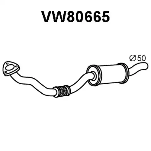 предно гърне VENEPORTE VW80665