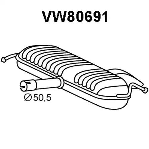 крайно гърне VENEPORTE VW80691