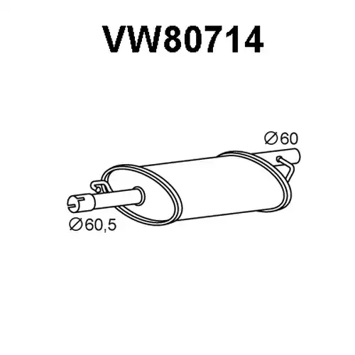 предно гърне VENEPORTE VW80714