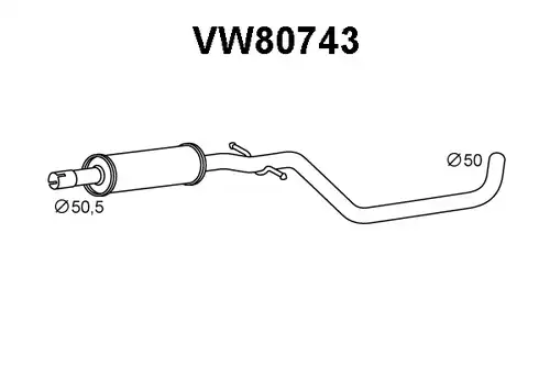 предно гърне VENEPORTE VW80743