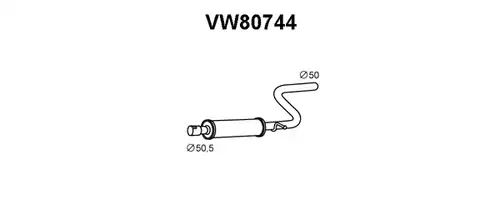 предно гърне VENEPORTE VW80744