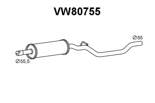 предно гърне VENEPORTE VW80755