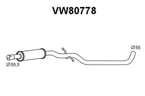 предно гърне VENEPORTE VW80778