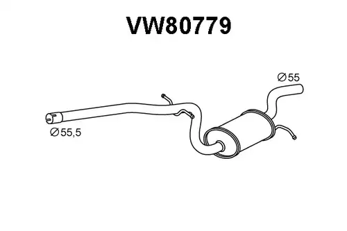 предно гърне VENEPORTE VW80779