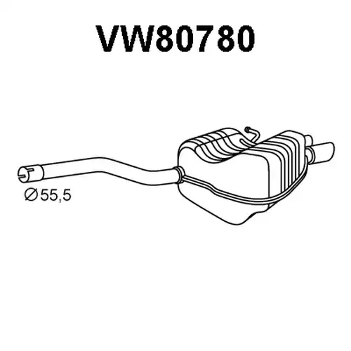 крайно гърне VENEPORTE VW80780