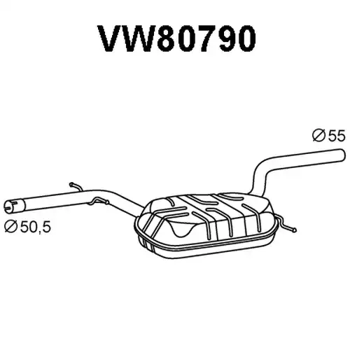 предно гърне VENEPORTE VW80790