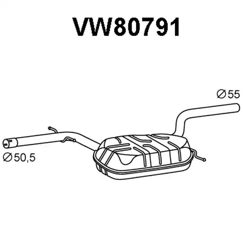 предно гърне VENEPORTE VW80791