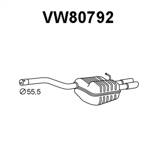 крайно гърне VENEPORTE VW80792