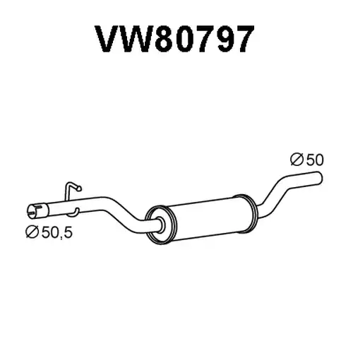 предно гърне VENEPORTE VW80797