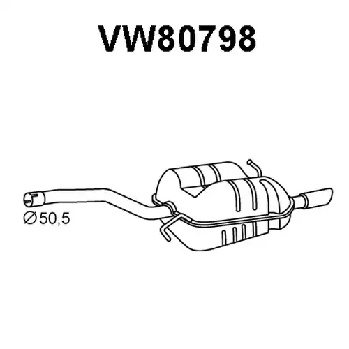 крайно гърне VENEPORTE VW80798