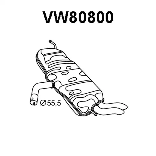 крайно гърне VENEPORTE VW80800