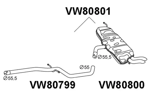 крайно гърне VENEPORTE VW80801