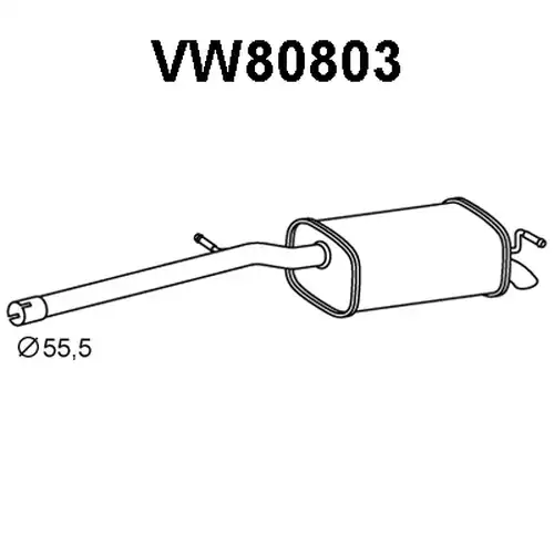 крайно гърне VENEPORTE VW80803